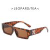 New Black/white Rectangle Sunglasses Man Driving Shades Male Sun Glasses Brand Designer Fishing Travel Vintage Oculos De Sol