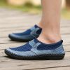 Classic Fashion Men Sandals Summer Mesh Outdoor Men's Beach Sandals Flat Loafers Male Outdoor Beach Slippers Slip-ON Man Sandals