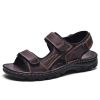 Brand Mens Gladiator Sandals Summer Leather Men's Sandals Comfortable Outdoor Men's Wading Shoes Leisure Beach Men Shoes Size 47