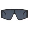 Fashion One Piece Sunglasses Women Glasses Retro Sunglass Men Luxury Designer Eyewear UV400 Sun Glass Fishing Brown Shades
