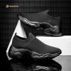 Baasploa Fashion Shock Absorption Sock Shoes Casual Non-Slip Wear-Resistant Soft Women Walking Shoes Comfortable Men Shoes