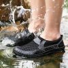 Classic Fashion Men Sandals Summer Mesh Outdoor Men's Beach Sandals Flat Loafers Male Outdoor Beach Slippers Slip-ON Man Sandals