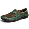 Classic Fashion Men Sandals Summer Mesh Outdoor Men's Beach Sandals Flat Loafers Male Outdoor Beach Slippers Slip-ON Man Sandals